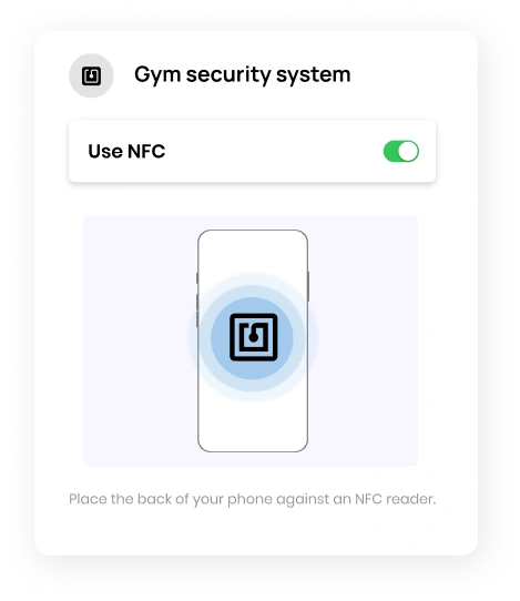 Gym access management system