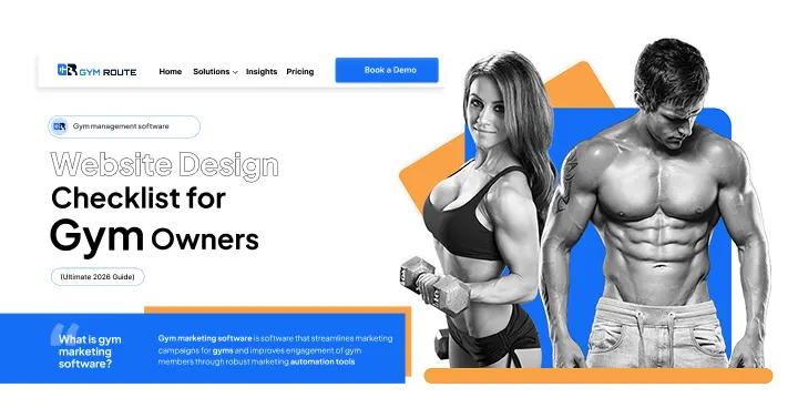 gym website design checklist