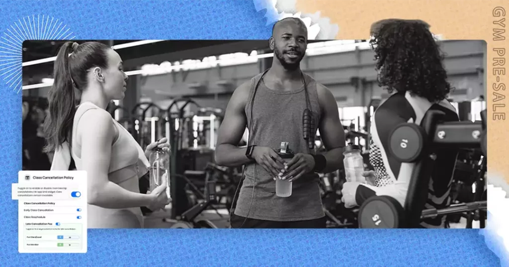 Gym pre-sale campaign