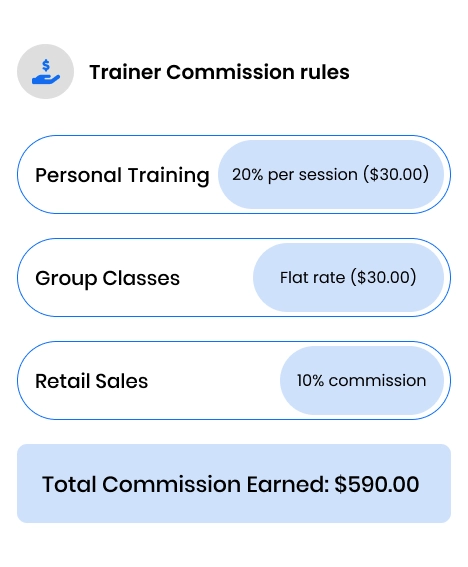 Automate trainer commissions and instructor pay