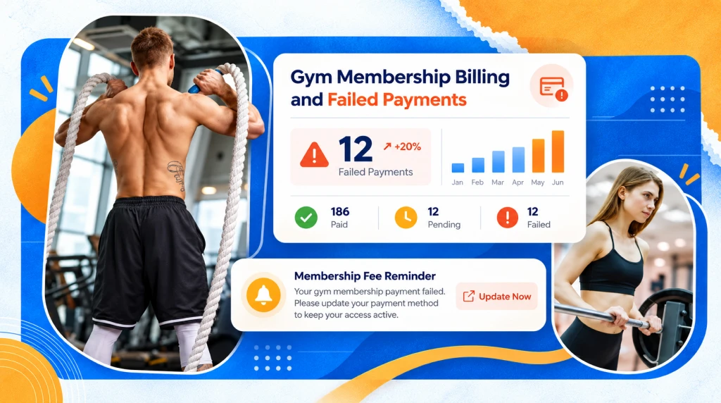 Gym Membership Billing and Failed Payments